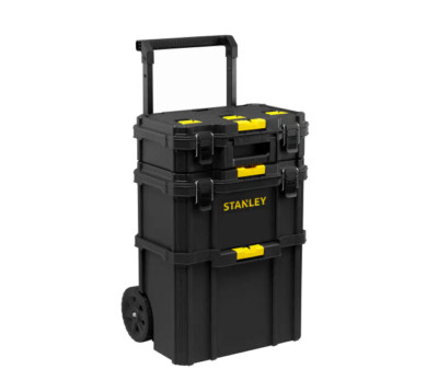 CRAFTSMAN TRADESTACK Tool Box with Wheels, Waterproof, Stackable System, Port...