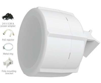 Mikrotik New RBSXTR&R11e-LTE SXT LTE Kit, RouterOS L3, Outdoor Enclosure, PoE