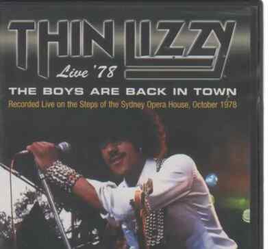 DVD Thin Lizzy Live 78- The Boys Are Back In Town Warner