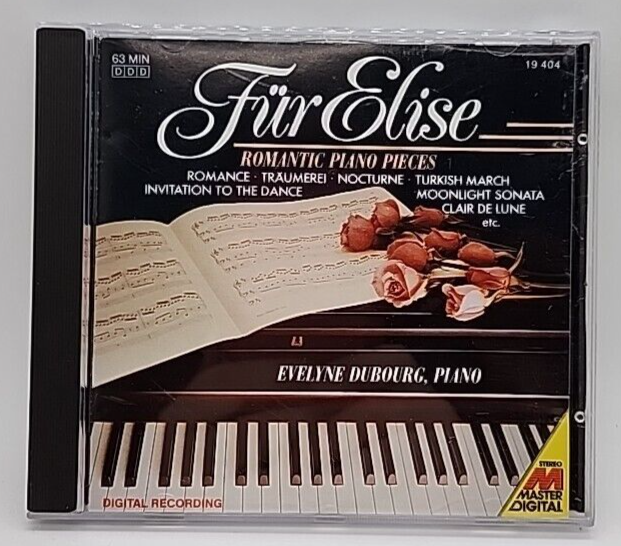 Fur Elise Romantic Piano Pieces Evelyne Dubourg Piano (CD