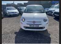 2020 Fiat 500 1.2 Lounge 3dr HATCHBACK Petrol Manual