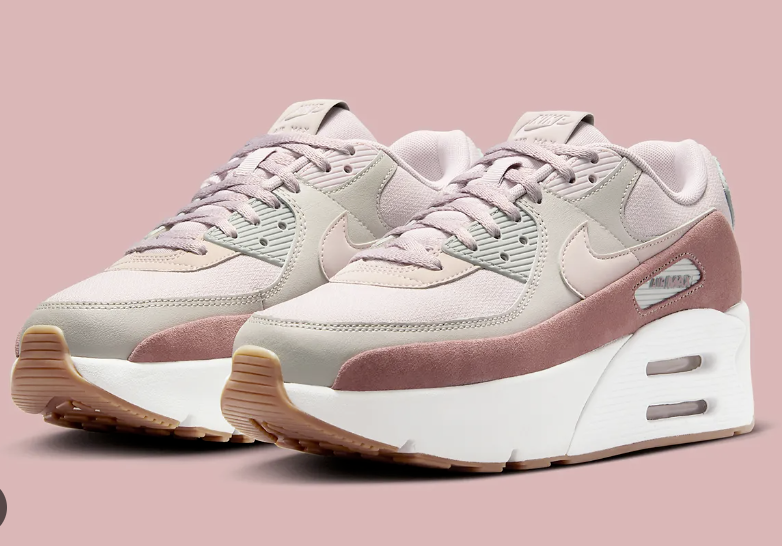 Nike Air Max 90 LV8 White Pink Foam Women Casual Lifestyle