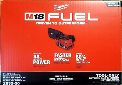 Milwaukee 18 volt belt sander sales