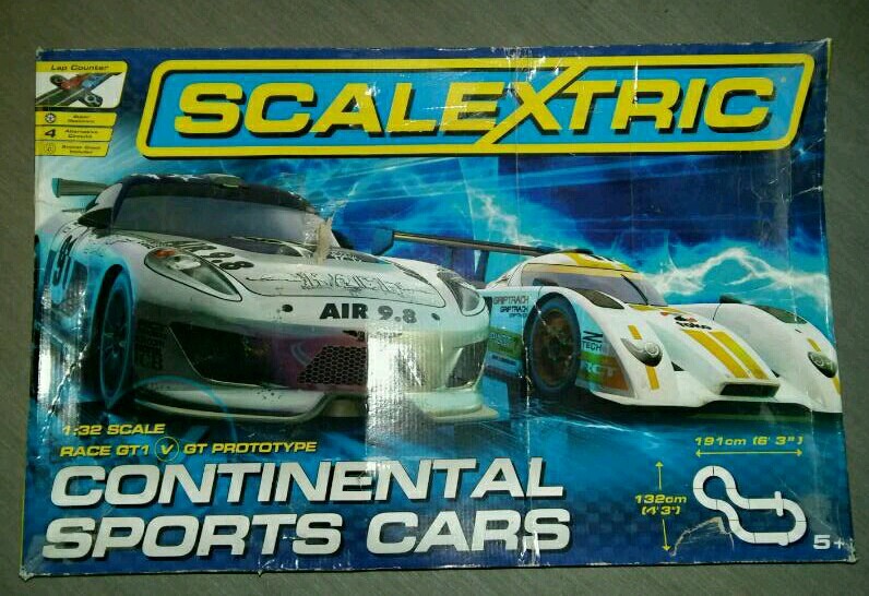 scalextric continental sports cars set