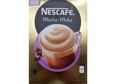 Nescafe Cappuccino MOCHA Coffee Mix from Canada - 1 Packages x 8 sachets
