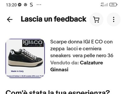 Foto dell'oggetto di un acquirente verificato