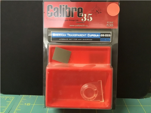 Calibre 35 1/35 Sherman Transparent Cupola Upgrade for any Sherman - 35025 Calibre 35 1/35 Sherman Transparent Cupola Upgrade for any Sherman - 35025
