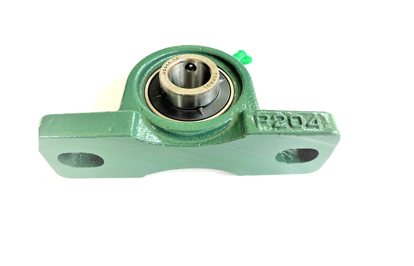 (Qty.2) UCP205-14 Solid Based Pillow Block Bearing Double Seals 7/8” ID 2-Bolt