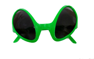 Adult Green ALIEN Glasses Novelty Costume Accessory