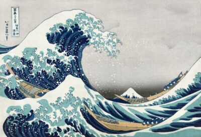 Hokusai - The Great Wave off Kanagawa Japanese Print Poster Wall Art A3 A4 A5