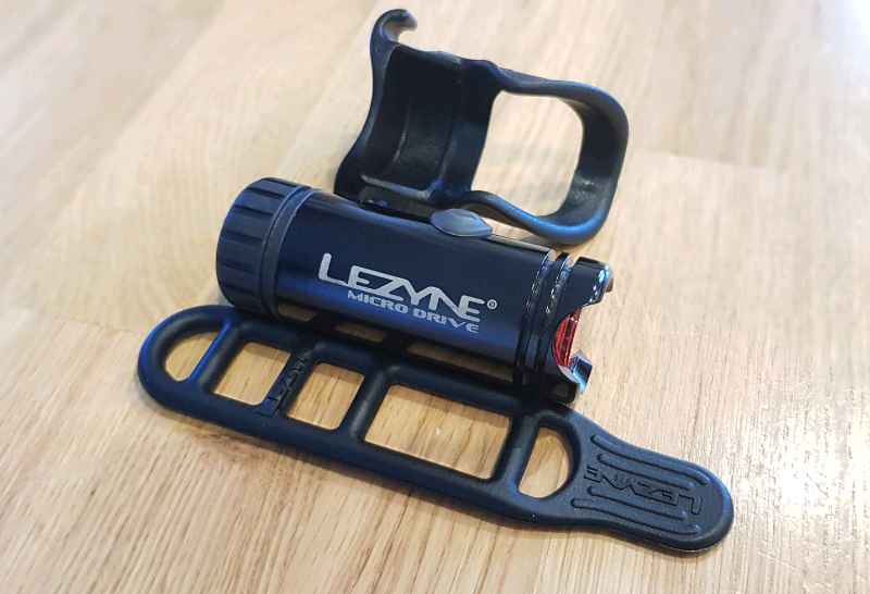 Lezyne Micro Drive USB Rechargeable Cycle Rear Light in Caerau