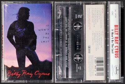 Billy Ray Cyrus Cassette Tape It Won't Be The Last NEW SEALED 1993  Mercury 