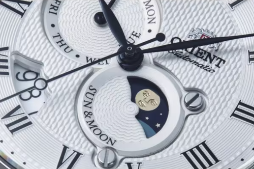 Pre-owned Orient Rn-ak0005s Classic Sun & Moon Japan Import