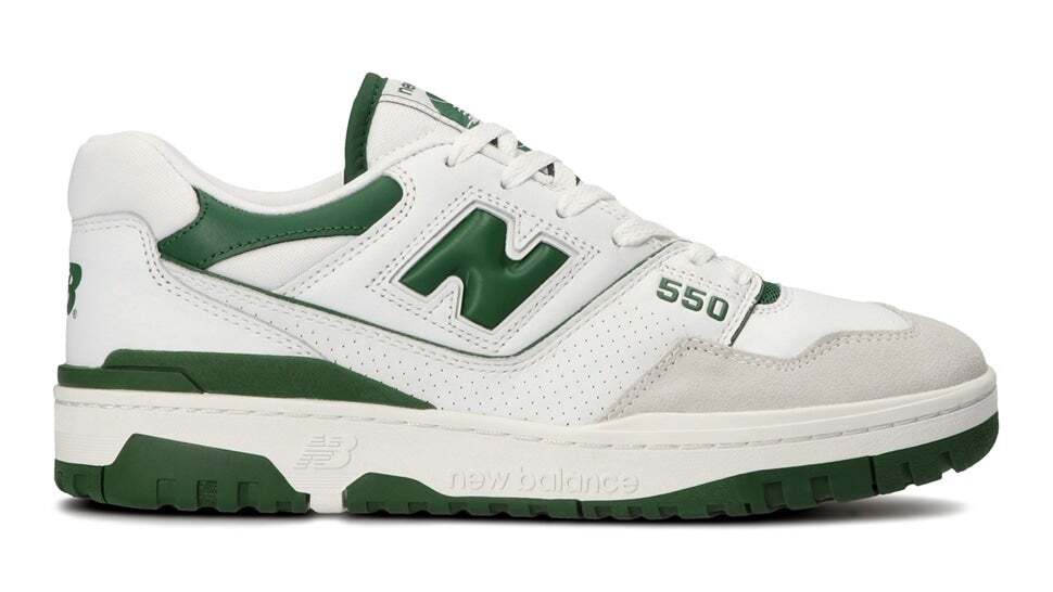 スニーカー New Balance 550 White Green Black BB550LE1 New Balance 550 White Green Black | BB550LE1 | Laced