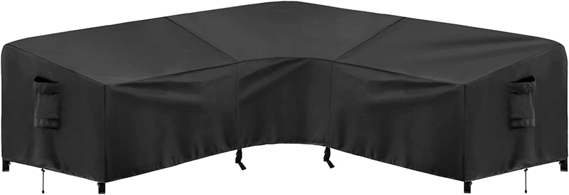 Purefit Outdoor Sectional Sofa Cover Waterproof V Shaped Patio Furniture Covers 