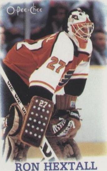 1988-89 O-Pee-Chee NHL Stars Mini - Ron Hextall #14