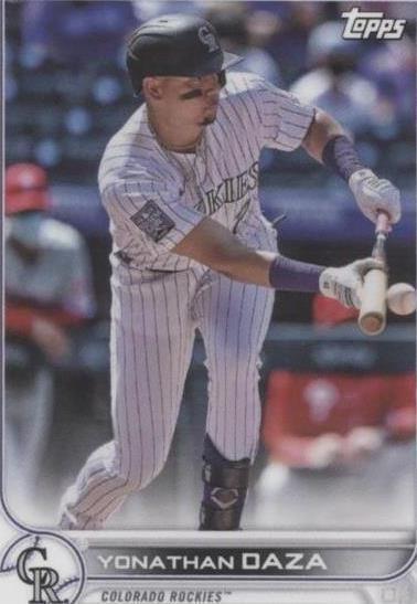 2022 Topps Mini - Yonathan Daza #335