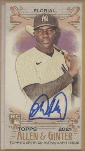 2021 Topps Allen & Ginter's - Estevan Florial #FMA-EF