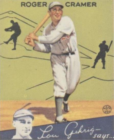1985 Renata Galasso 1934 Goudey Big League Chewing Gum Reprints - Doc Cramer #25