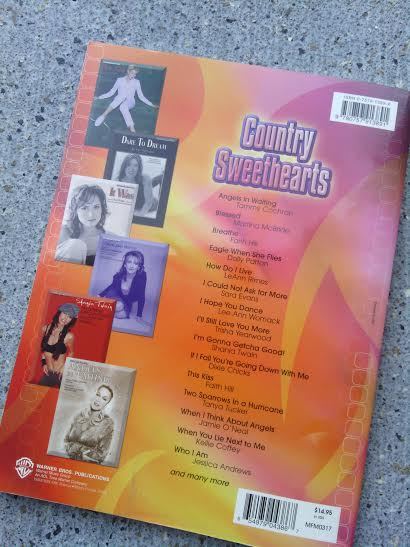 LOT of 3 Country Sheet Music Books for Piano, Vocal, Guitar