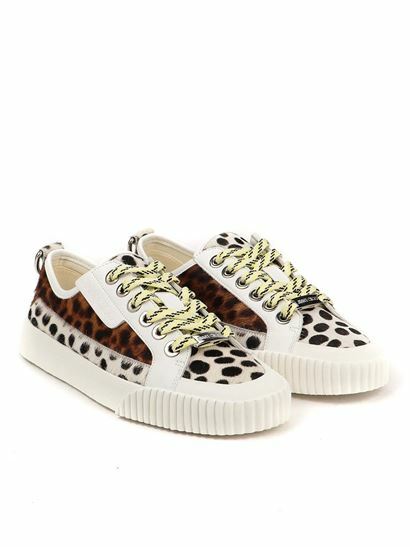 Pre-owned Jimmy Choo Impala Low-top Pony Hair Sneakers Sugar-mix Retail $750 Authentic In Sugar Mix