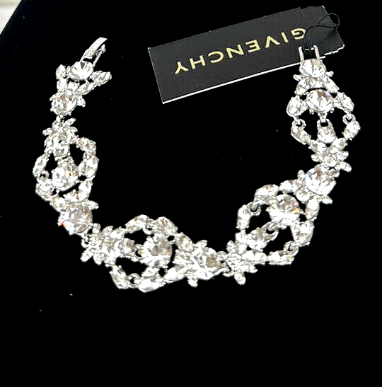 NEW★GIVENCH★クリスタル ・ステーション・ブレスレット Givenchy Crystal Pear Stone Line Bracelet | Dillard's