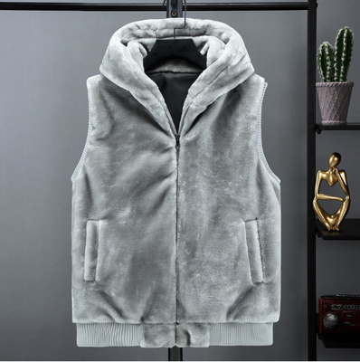Faux clearance mink vest