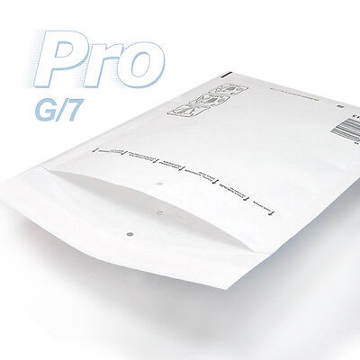 5 Enveloppes à bulles blanches gamme PRO taille G/7 format utile 230x335mm