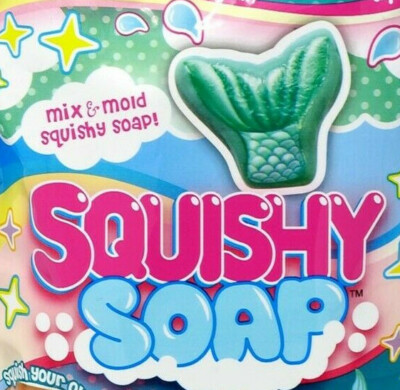 MERMAID MAGIC Squishy Soap Mix Mold Make Your Own Create Craft Science Fun Bath