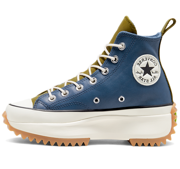 Converse Navy Low on model