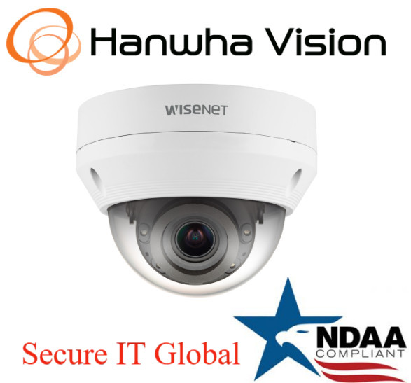 Hanwha Techwin QNV-7082R 4MP Vandal Dome NW IP Security Camera  3.2  10.0mm Lens