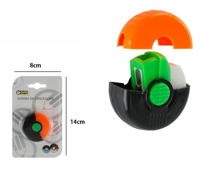 Gomma Per Cancellare Con Temperamatite Scuola Bambini dfh