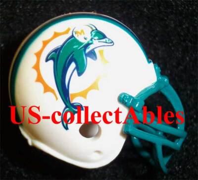 NFL MIAMI DOLPHINS Football Helmet Keychain Unique Rare Sports Collectibles Item