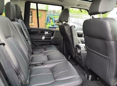 LAND ROVER DISCOVERY 4 HSE BLACK LEATHER INTERIOR SEATS COMMERCIAL CONVERSION ✅✅