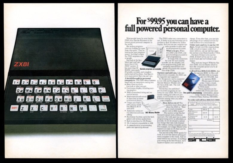 Sinclair ZX81 Computer