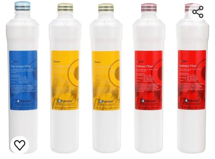 Watts Premier WP531105 RO-Pure Reverse Osmosis Filtration System, 5 Pack