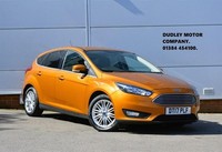 2017 Ford Focus 1.0T EcoBoost Zetec Edition Hatchback 5dr Petrol Auto Euro 6 (s/