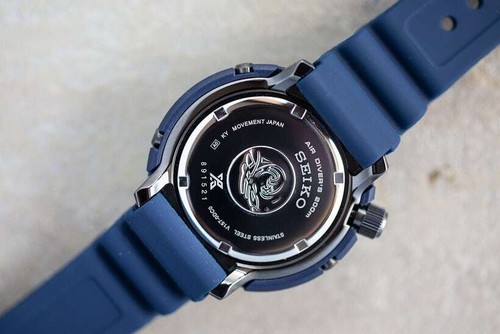 Pre-owned Seiko Sne533p1  Prospex Solar Tuna 200m Street Series Box Manual & Warranty