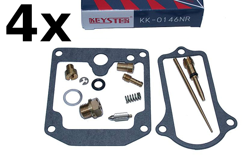 Kawasaki Gpz 500 S Vergaser Keyster Vergaser-Reparatursatz Für Kawasaki Z650B (Bj. 76-79) – Komplettset KK-0146 Reparatursatz Für Z650B 76-79
