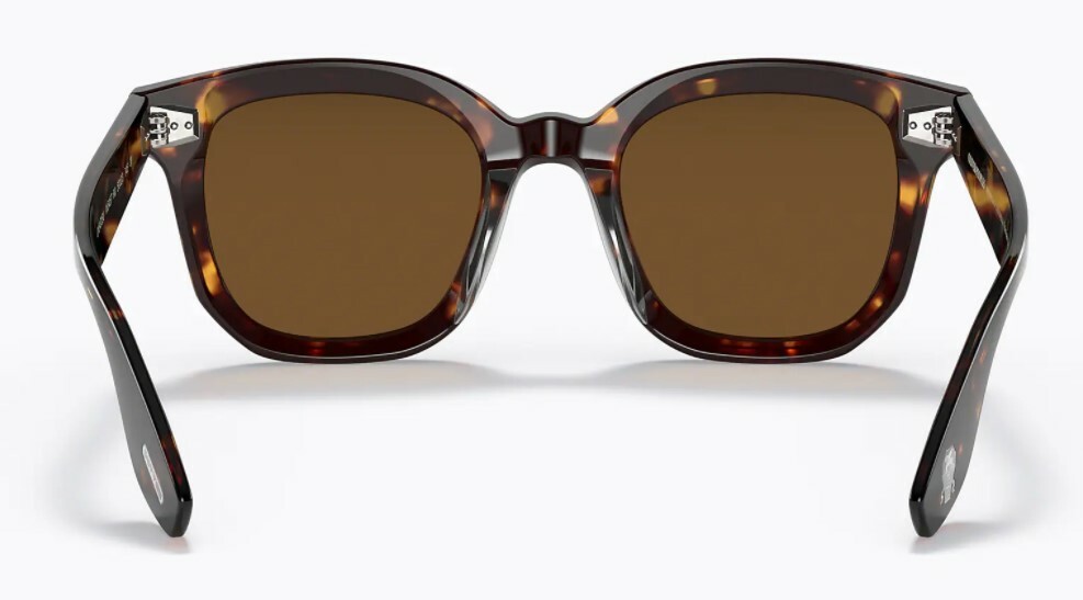 Pre-owned Oliver Peoples 0ov 5472su Filu' 165457 Dm2/true Brown Polarized Sunglasses