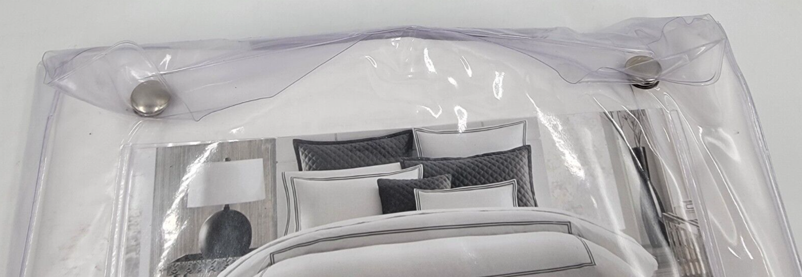 Hudson Park Italian Percale California King Bedskirt 72 x 84 x 16in Lavender~ - Picture 8 of 10