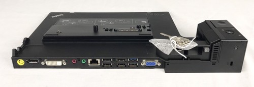 OEM Lenovo ThinkPad Mini Dock Series 3 Docking Station USB 3.0 04Y2072 with Keys
