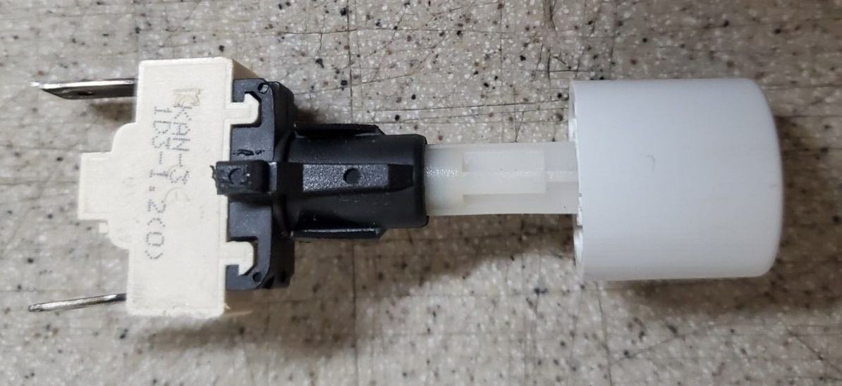 Whirlpool Dishwasher Start / Pause Control Switch w/ Knob W10181607