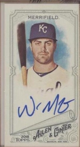 2018 Topps Allen & Ginter - Whit Merrifield #MA-WM