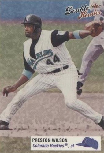 2003 Fleer Double Header Mini #1119 Preston Wilson Colorado