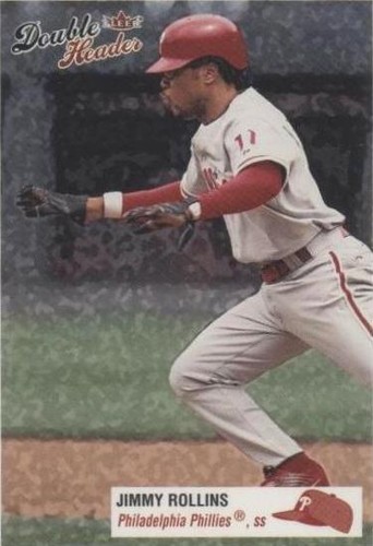 2003 Fleer Double Header - Jimmy Rollins #63