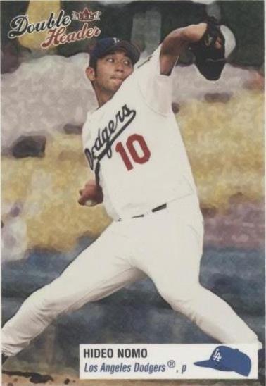 2003 Fleer Double Header - Hideo Nomo #10