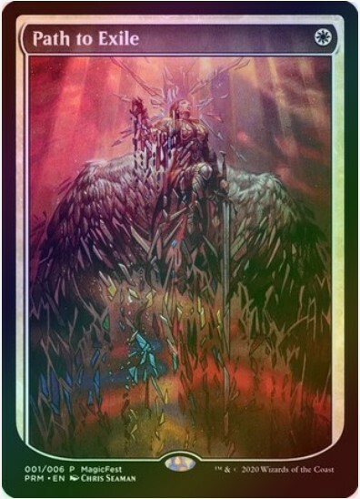1 x Path To Exile - Foil - Full-Art - MagicFest - LP - Magic