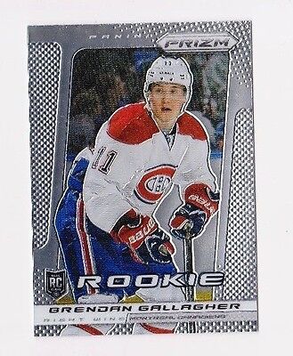 2013-14 Panini Prizm #252 Brendan Gallagher RC Rookie Card . rookie card picture