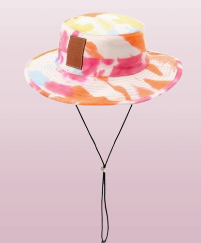 LOEWE + Paula's Ibiza embroidered denim bucket hat | NET-A